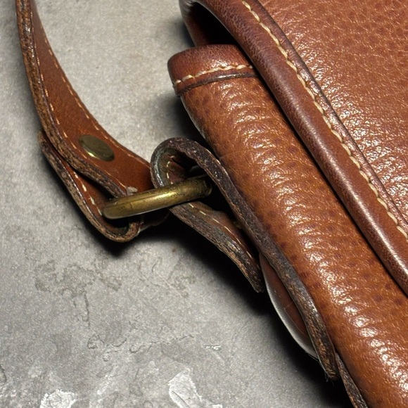 Coach Sheridan Mayfield Brown Pebbled‎ Leather Crossbody Bag - Picture 5 of 14